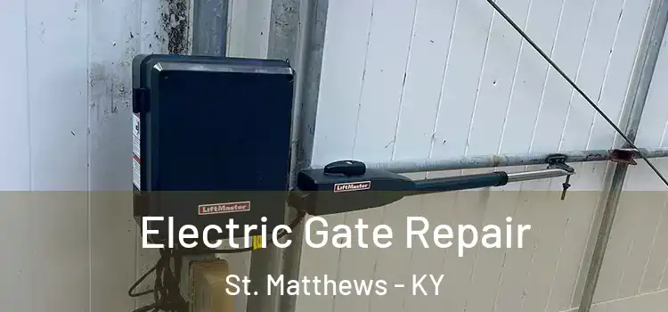  Electric Gate Repair St. Matthews - KY