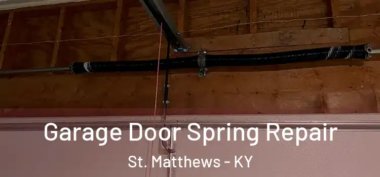  Garage Door Spring Repair St. Matthews - KY